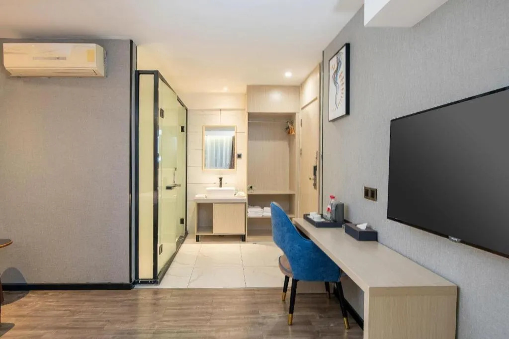 Borrman Hotel Dongguan Houjie Wanda Plaza Liaoxia Metro Station