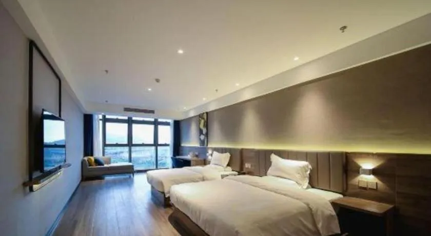Bed in 7 Days Premium Hotel Chongqing Jiangbei International Airport Terminal 3