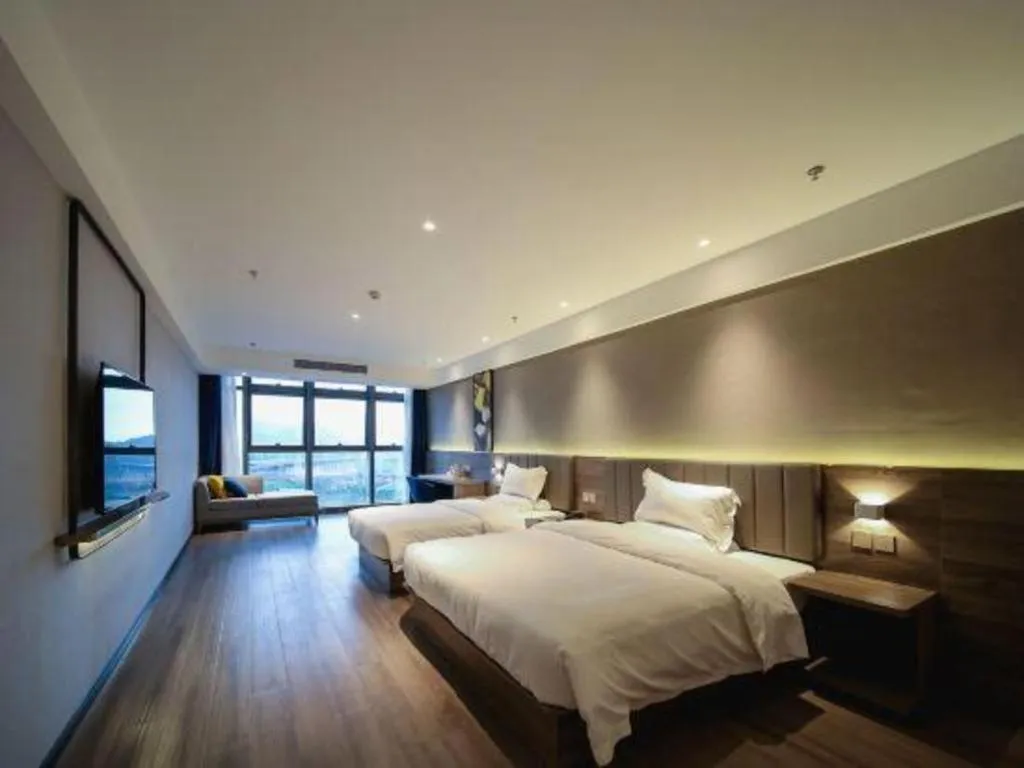 Bed in 7 Days Premium Hotel Chongqing Jiangbei International Airport Terminal 3