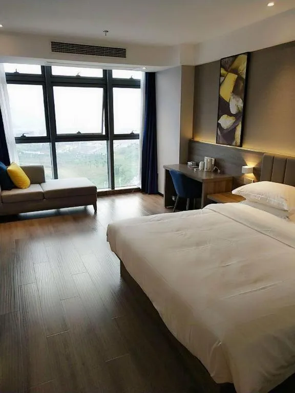 Bed in 7 Days Premium Hotel Chongqing Jiangbei International Airport Terminal 3