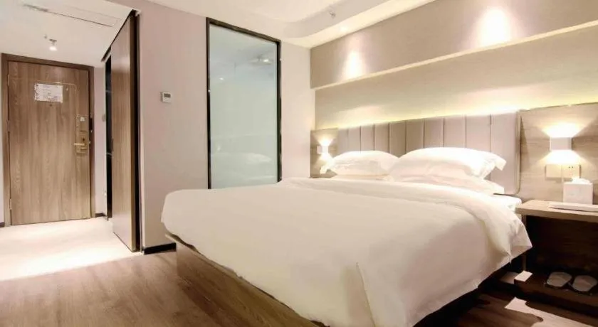Bed in 7 Days Premium Hotel Chongqing Jiangbei International Airport Terminal 3