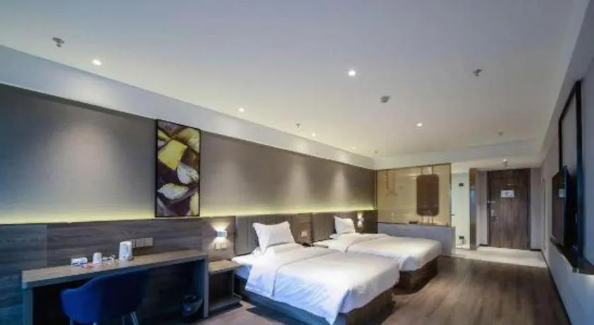 Bed in 7 Days Premium Hotel Chongqing Jiangbei International Airport Terminal 3