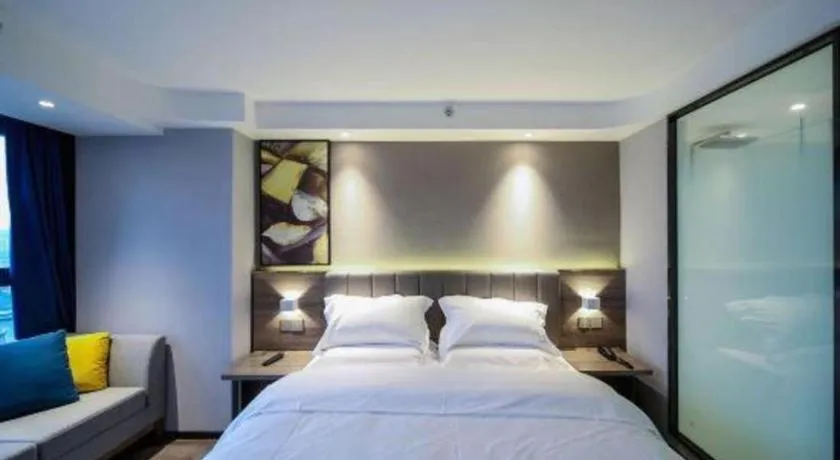 Bed in 7 Days Premium Hotel Chongqing Jiangbei International Airport Terminal 3