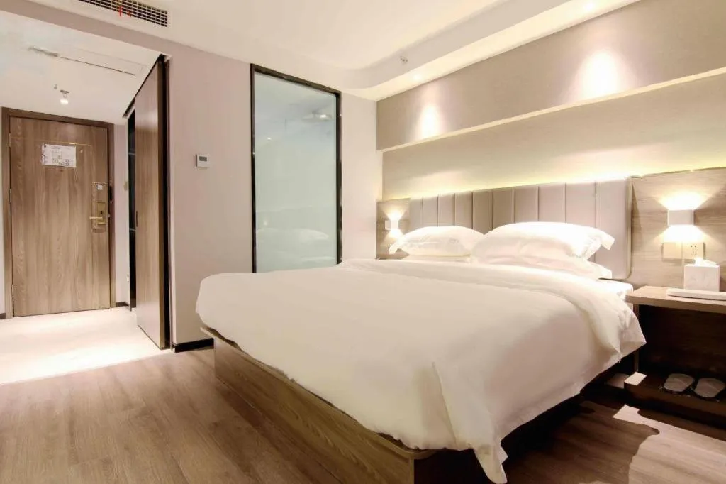 Bed in 7 Days Premium Hotel Chongqing Jiangbei International Airport Terminal 3