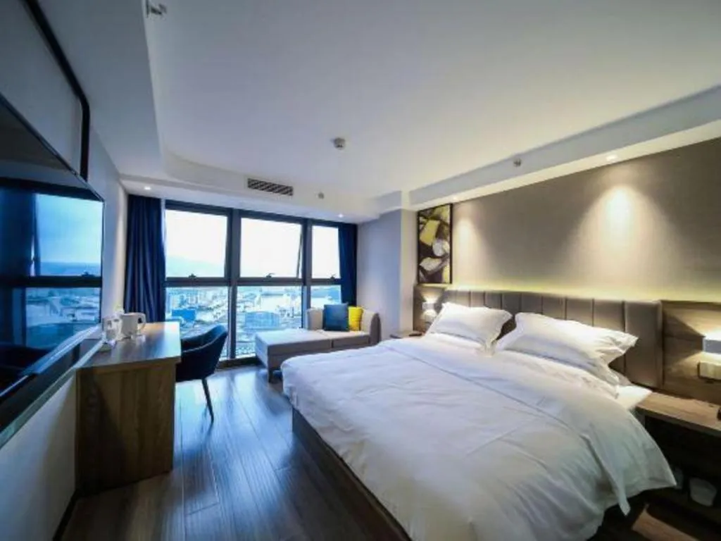 Bed in 7 Days Premium Hotel Chongqing Jiangbei International Airport Terminal 3