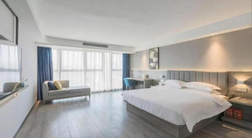 Bed in 7 Days Premium Hotel Chongqing Jiangbei International Airport Terminal 3