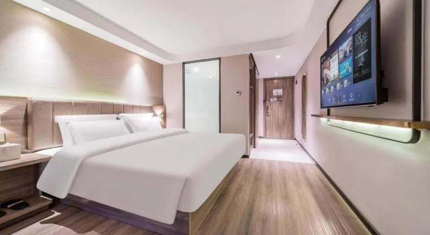 Bed in 7 Days Premium Hotel Chongqing Jiangbei International Airport Terminal 3