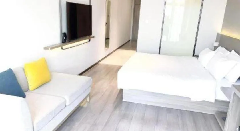 Bed in 7 Days Premium Hotel Chongqing Jiangbei International Airport Terminal 3