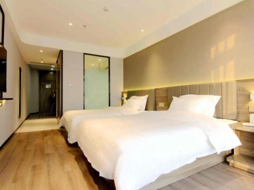 Bed in 7 Days Premium Hotel Chongqing Jiangbei International Airport Terminal 3