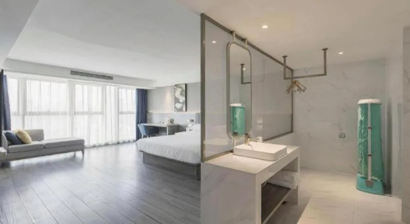 Bed in 7 Days Premium Hotel Chongqing Jiangbei International Airport Terminal 3