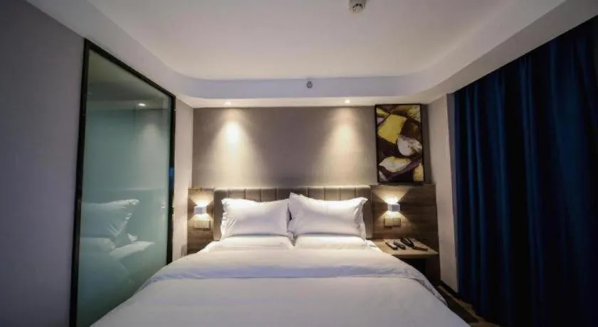 Bed in 7 Days Premium Hotel Chongqing Jiangbei International Airport Terminal 3