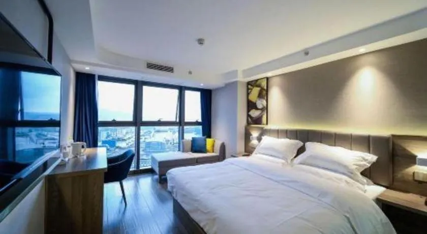 Bed in 7 Days Premium Hotel Chongqing Jiangbei International Airport Terminal 3