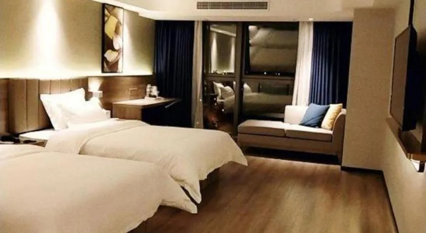 Bed in 7 Days Premium Hotel Chongqing Jiangbei International Airport Terminal 3