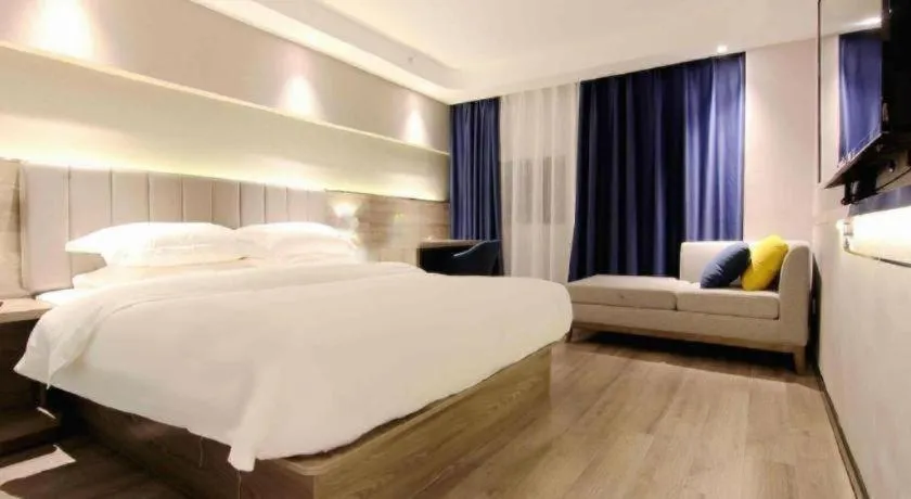 Bed in 7 Days Premium Hotel Chongqing Jiangbei International Airport Terminal 3