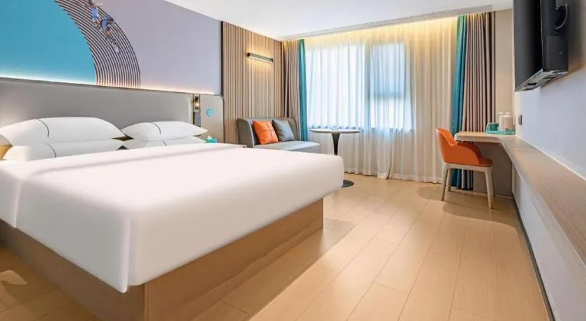 Bed in City Comfort Inn Kunming Xi'an Kang Road