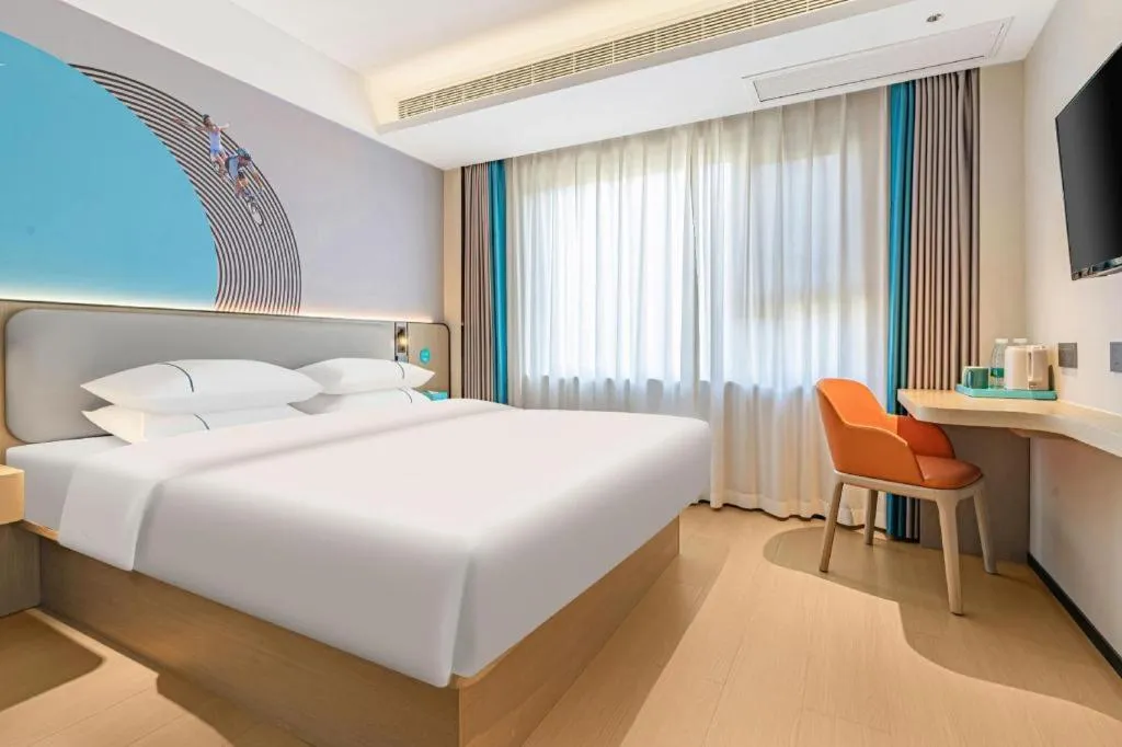 Bed in City Comfort Inn Kunming Xi'an Kang Road