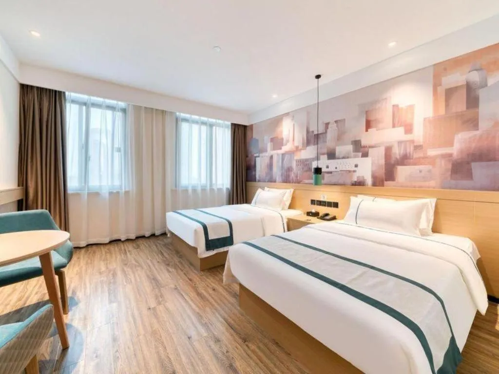 Bed in City Comfort Inn Kunming Xi'an Kang Road