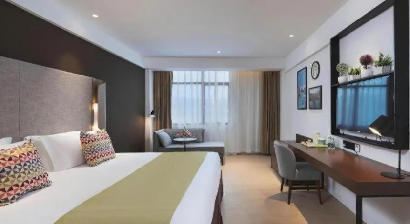 Bed in Campanile Hotel Shenzhen Bay Convention and Exhibition Center