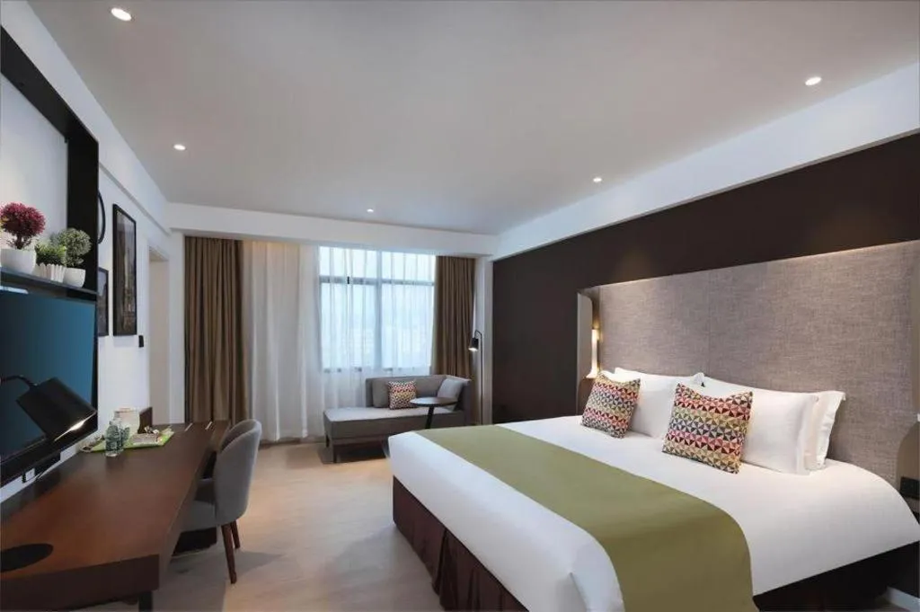 Bed in Campanile Hotel Shenzhen Bay Convention and Exhibition Center