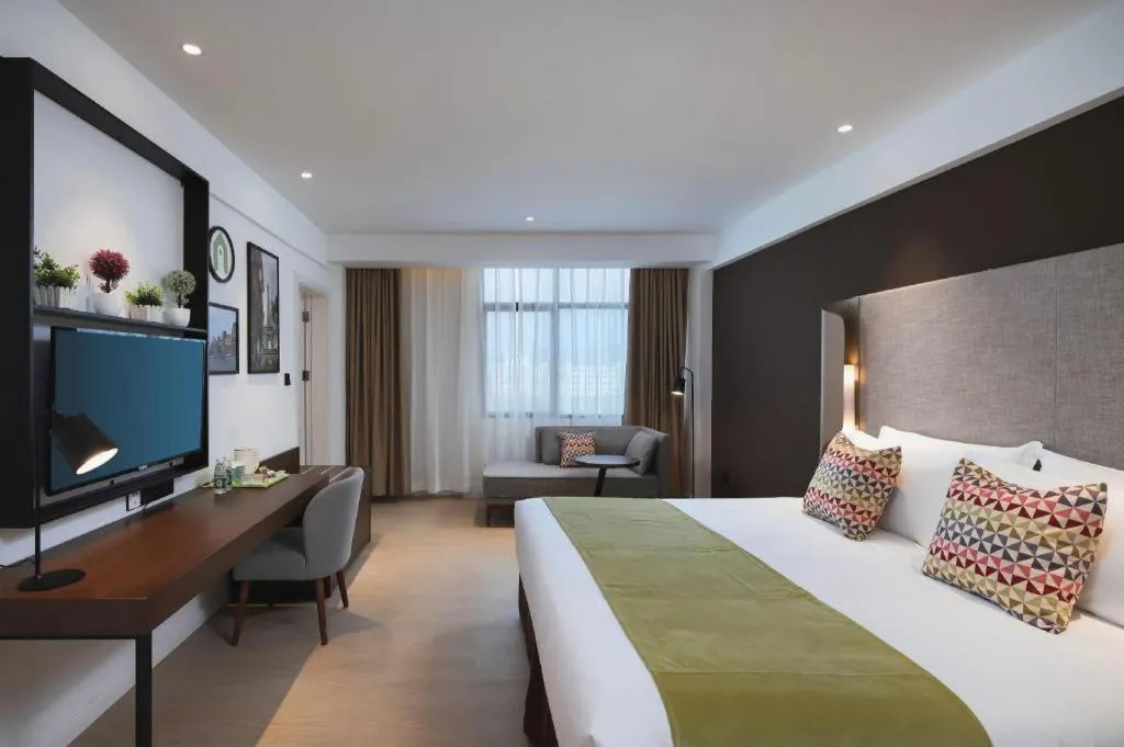 Bed in Campanile Hotel Shenzhen Bay Convention and Exhibition Center