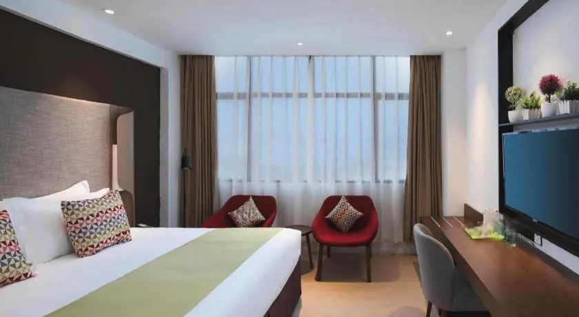 Bed in Campanile Hotel Shenzhen Bay Convention and Exhibition Center