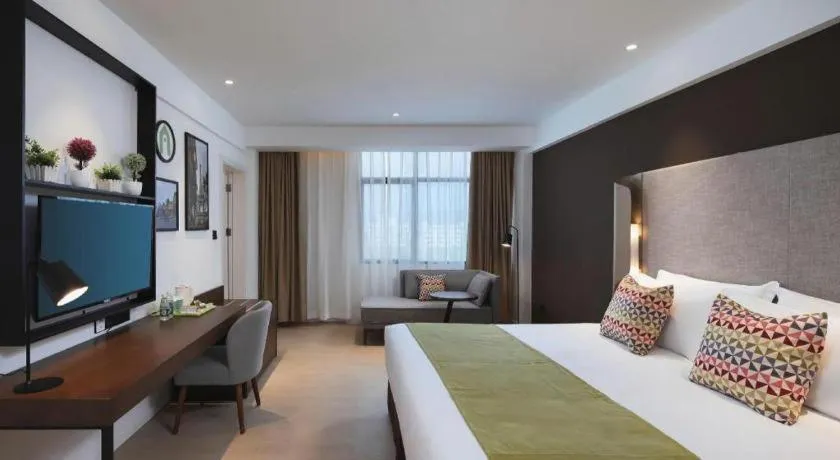 Bed in Campanile Hotel Shenzhen Bay Convention and Exhibition Center