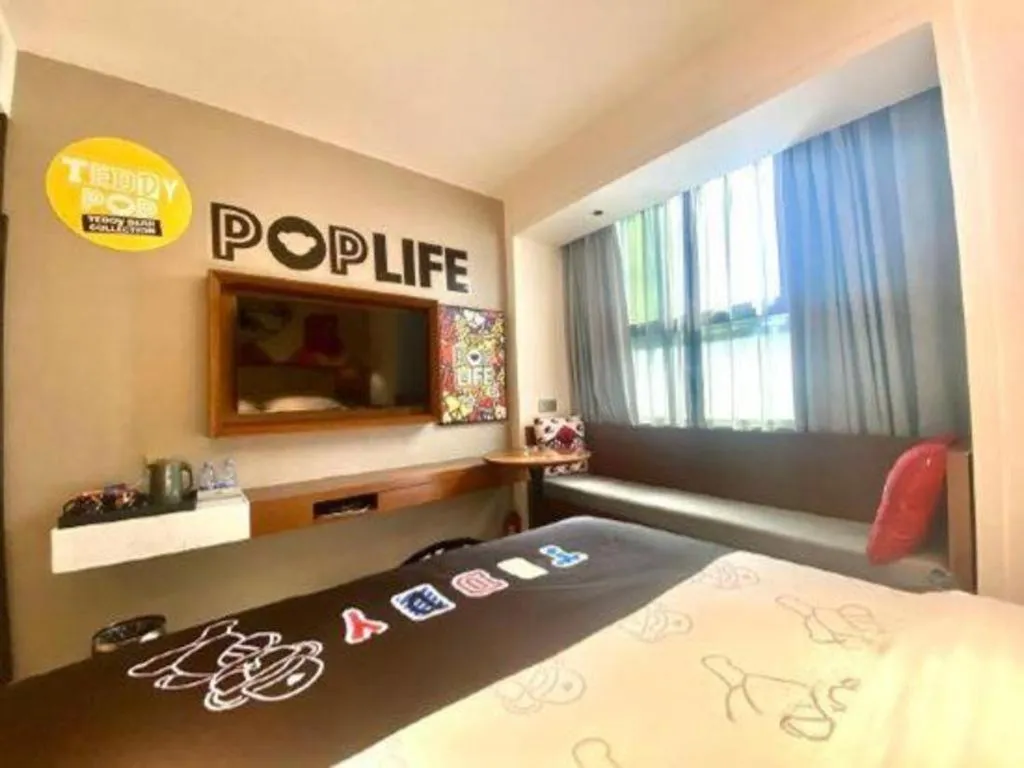 Bed in Borrman Hotel Guangzhou Southern Hospital Meihuayuan Metro Station