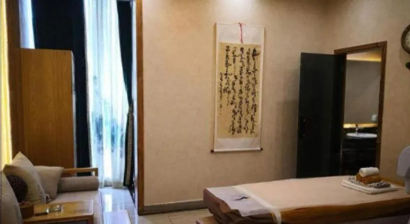 Bed in Borrman Hotel Guangzhou Southern Hospital Meihuayuan Metro Station