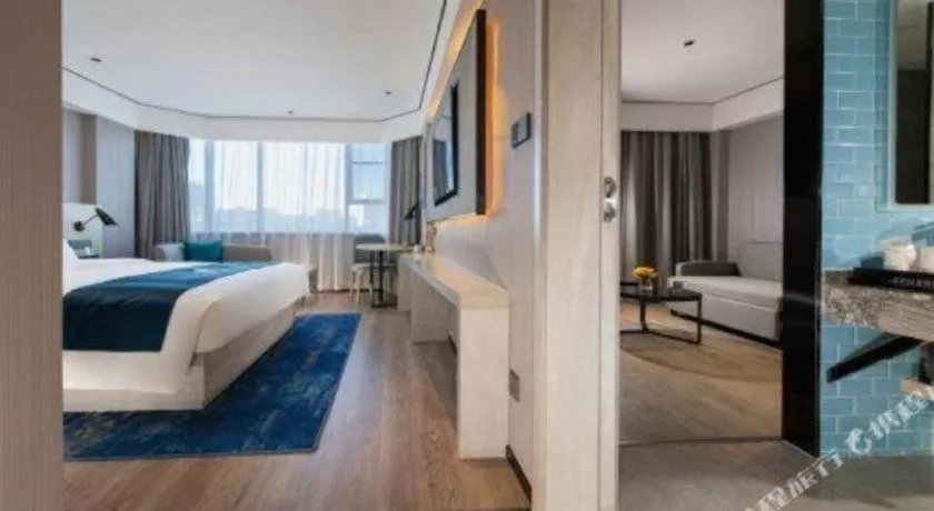 Bed in Echarm Hotel Shenzhen World Exhibition and Convention Center