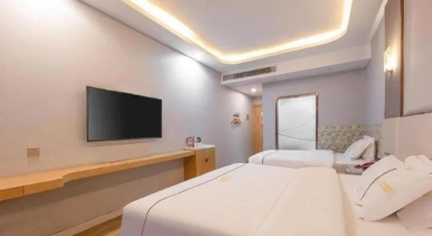Bed in Shell Hotel Jiangsu Kunshan Lujia Town Youyi Road