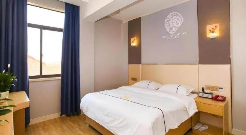 Bed in Shell Hotel Jiangsu Kunshan Lujia Town Youyi Road