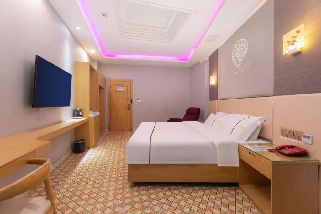 Bed in Shell Hotel Jiangsu Kunshan Lujia Town Youyi Road