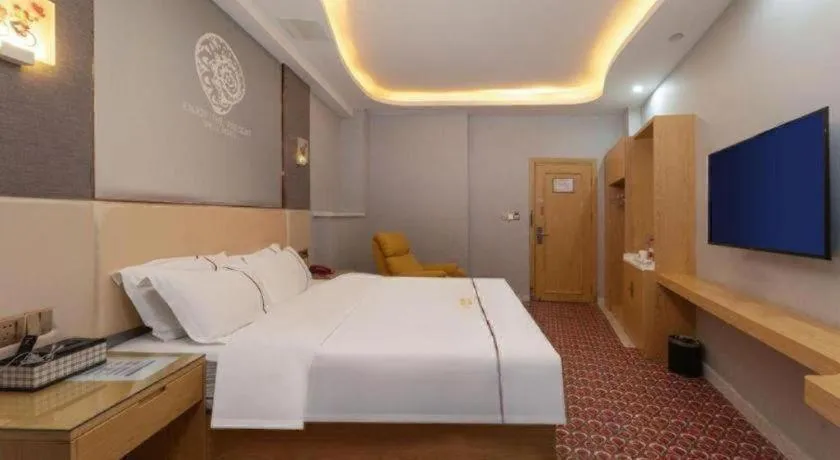 Bed in Shell Hotel Jiangsu Kunshan Lujia Town Youyi Road