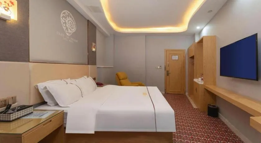 Bed in Shell Hotel Jiangsu Kunshan Lujia Town Youyi Road
