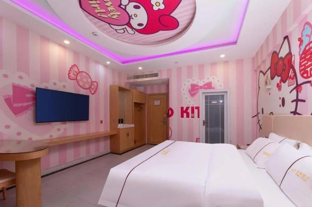 Bed in Shell Hotel Jiangsu Kunshan Lujia Town Youyi Road