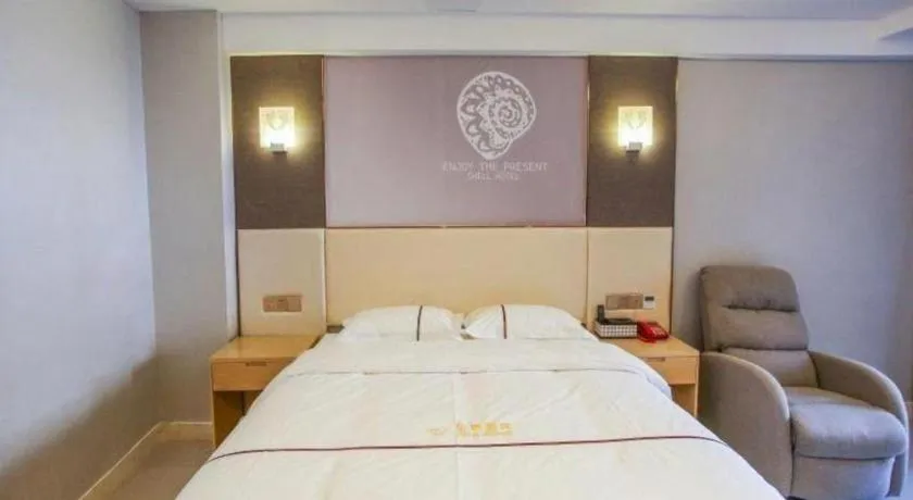 Bed in Shell Hotel Jiangsu Kunshan Lujia Town Youyi Road