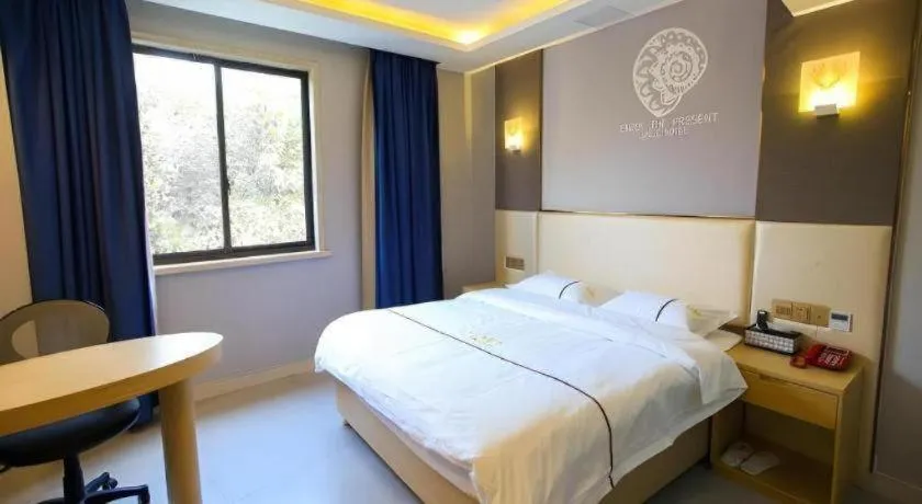 Bed in Shell Hotel Jiangsu Kunshan Lujia Town Youyi Road