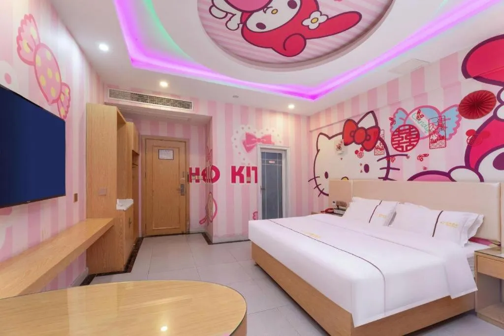 Bed in Shell Hotel Jiangsu Kunshan Lujia Town Youyi Road