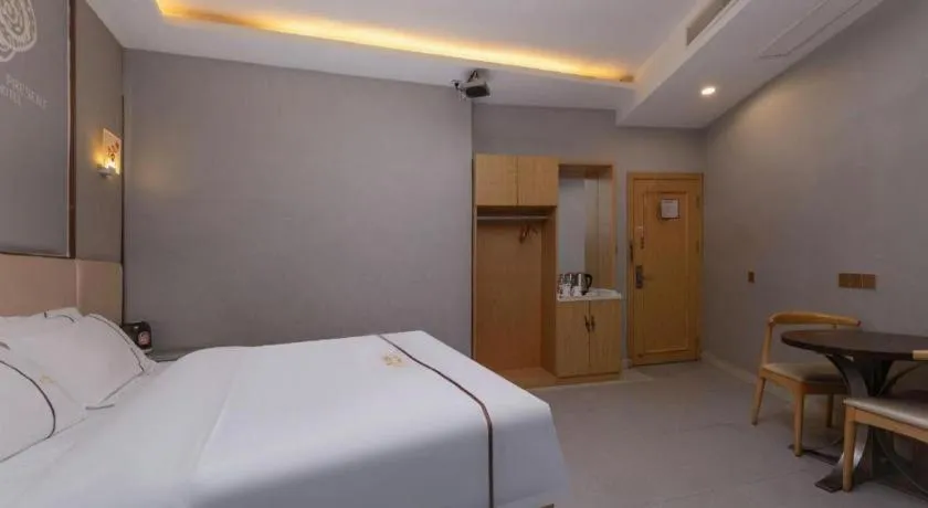Bed in Shell Hotel Jiangsu Kunshan Lujia Town Youyi Road
