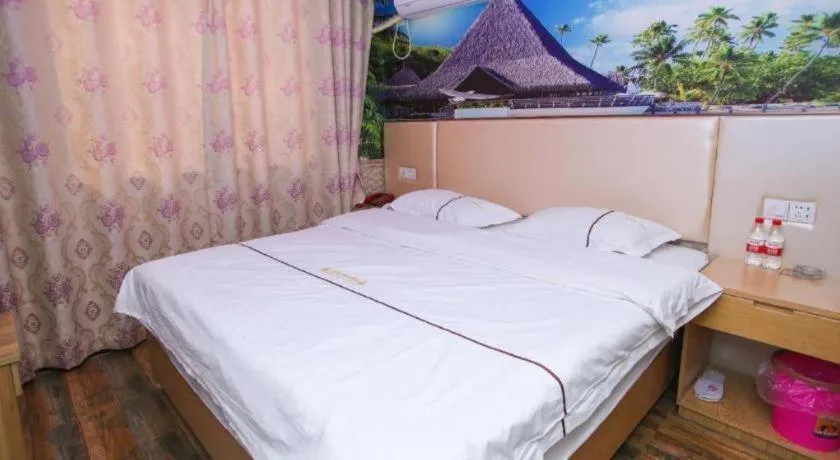 Bed in Shell Hotel Jiangsu Kunshan Lujia Town Youyi Road