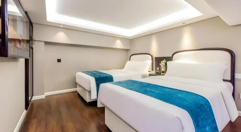 Bed in GEM Hotel Chengdu Chunxi Road Taiguli