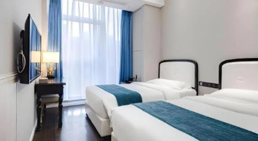 Bed in GEM Hotel Chengdu Chunxi Road Taiguli