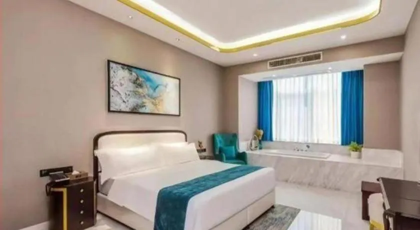 Bed in GEM Hotel Chengdu Chunxi Road Taiguli