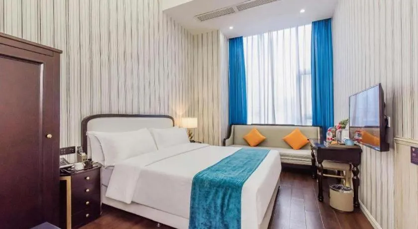 Bed in GEM Hotel Chengdu Chunxi Road Taiguli