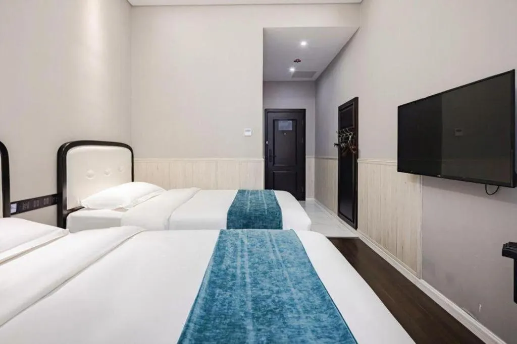 Bed in GEM Hotel Chengdu Chunxi Road Taiguli