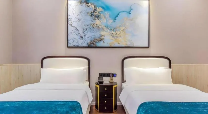 Bed in GEM Hotel Chengdu Chunxi Road Taiguli