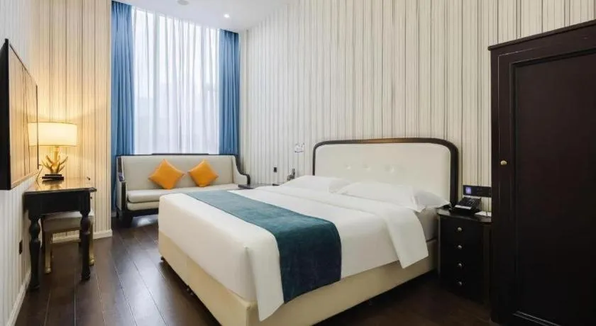 Bed in GEM Hotel Chengdu Chunxi Road Taiguli