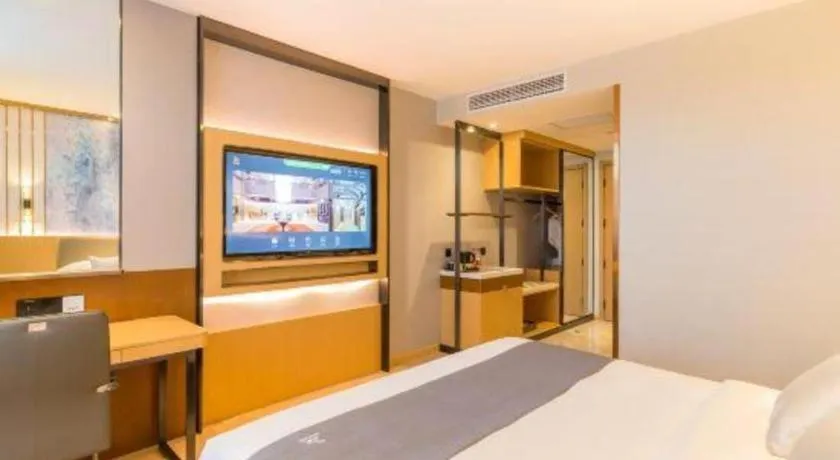 Bed in GreenTree Eastern Hotel Tianjin Dongli Development Zone Xinli Metro Station