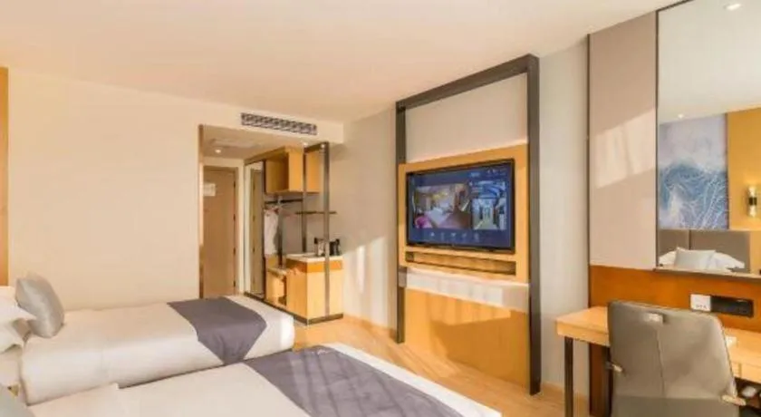 Bed in GreenTree Eastern Hotel Tianjin Dongli Development Zone Xinli Metro Station