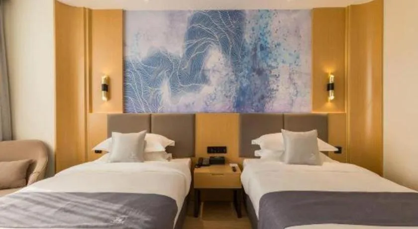 Bed in GreenTree Eastern Hotel Tianjin Dongli Development Zone Xinli Metro Station